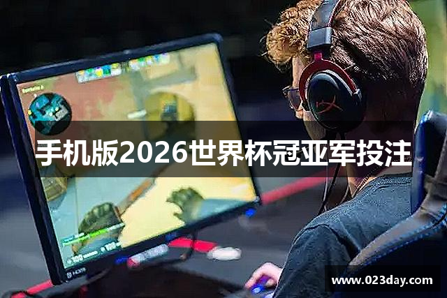 手机版2026世界杯冠亚军投注